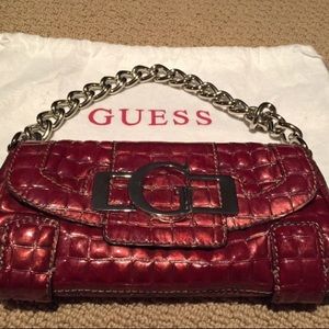 GUESS Y2K red small purse